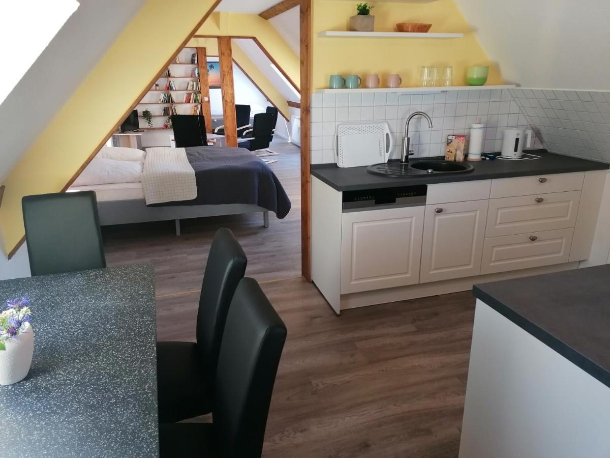 Sonnendeck Mit Dachterrasse & Parkplatz By Abcwismar Appartamento Esterno foto