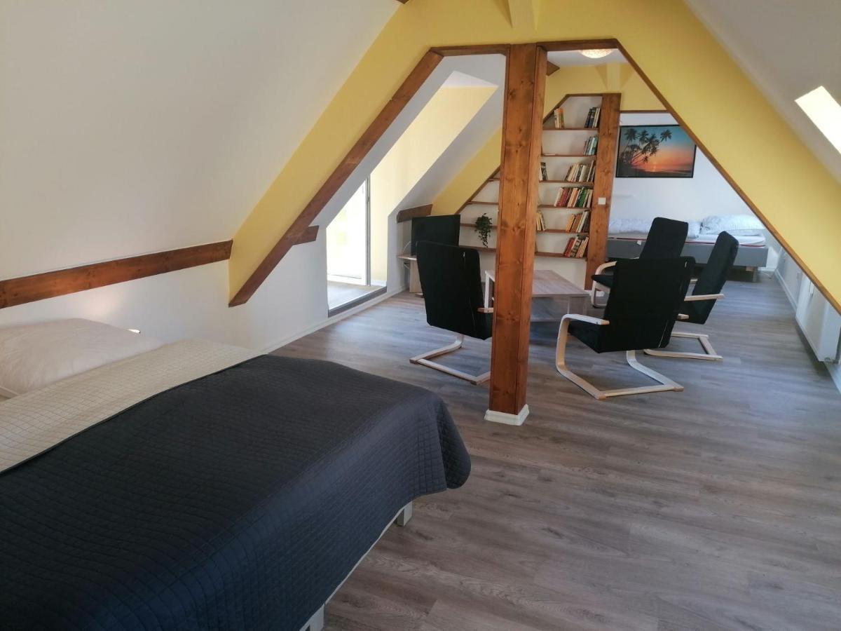 Sonnendeck Mit Dachterrasse & Parkplatz By Abcwismar Appartamento Esterno foto